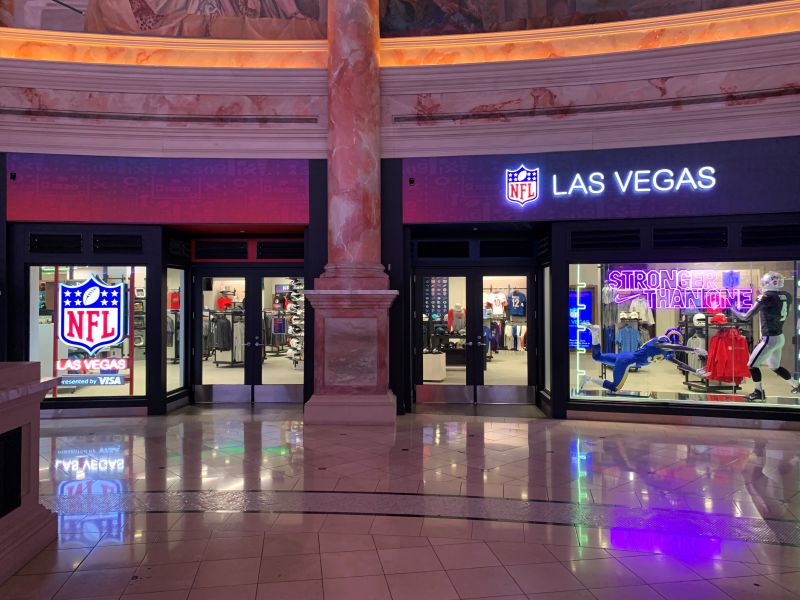 NFL @ The Forum Shops - Vergith Contracting